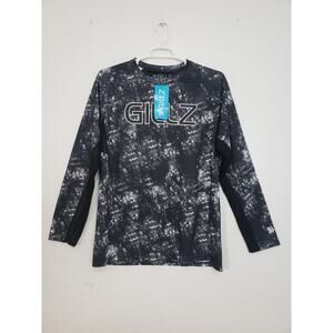 (O5) Gillz Men's Shirt Size XL Long Sleeve UV Tournament Serie V3 Fishing Beach